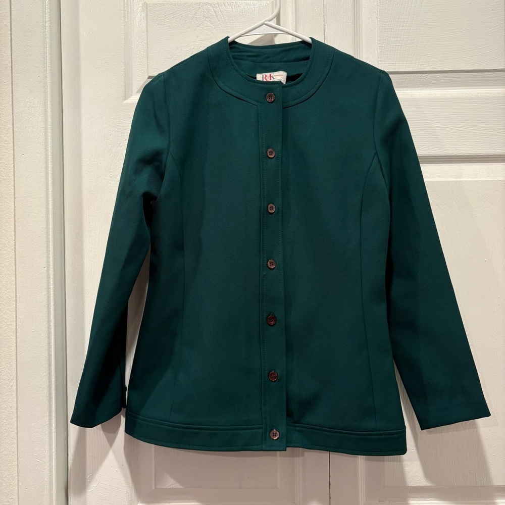 Vintage R&K Button Up Lightweight Blazer Jacket - Size Small